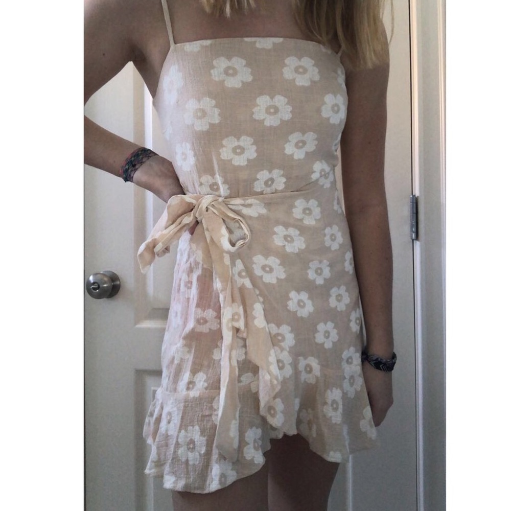 Princess Polly wrap dress NWOT